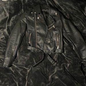 NWOT Faux leather jacket womens - Nasty Gal